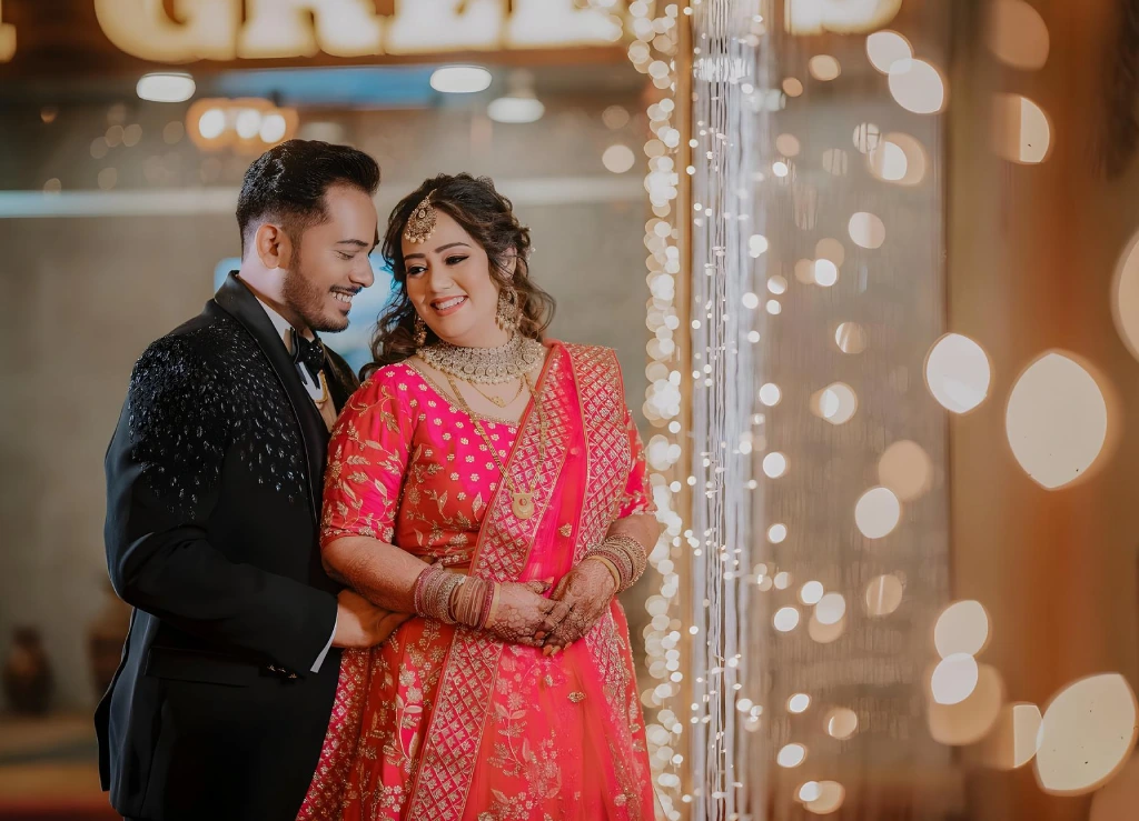 Illustrative image of an Indian wedding